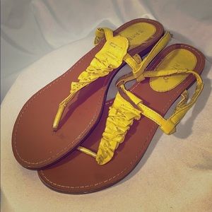 Casual Yellow Sandal